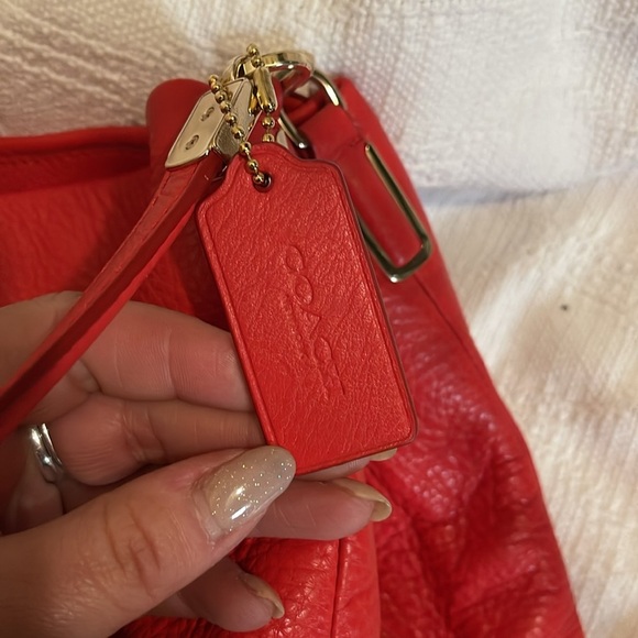 COACH - Madison pebble leather Phoebe satchel- F34495 -NWOT - Picture 11 of 12